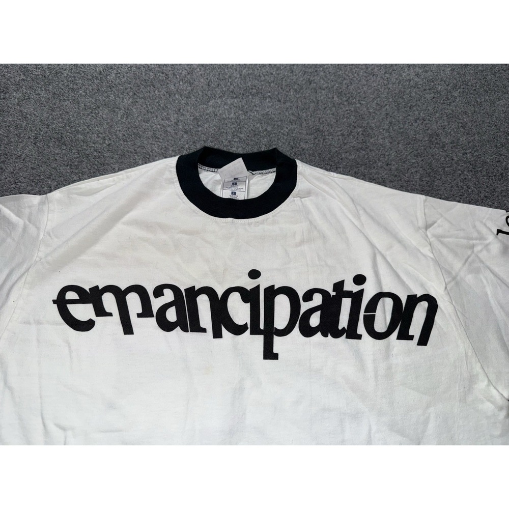 Vintage 1997 Prince Emancipation Tour Love Sex Liberty Ringer T Shirt Large 90s - Picture 5 of 14